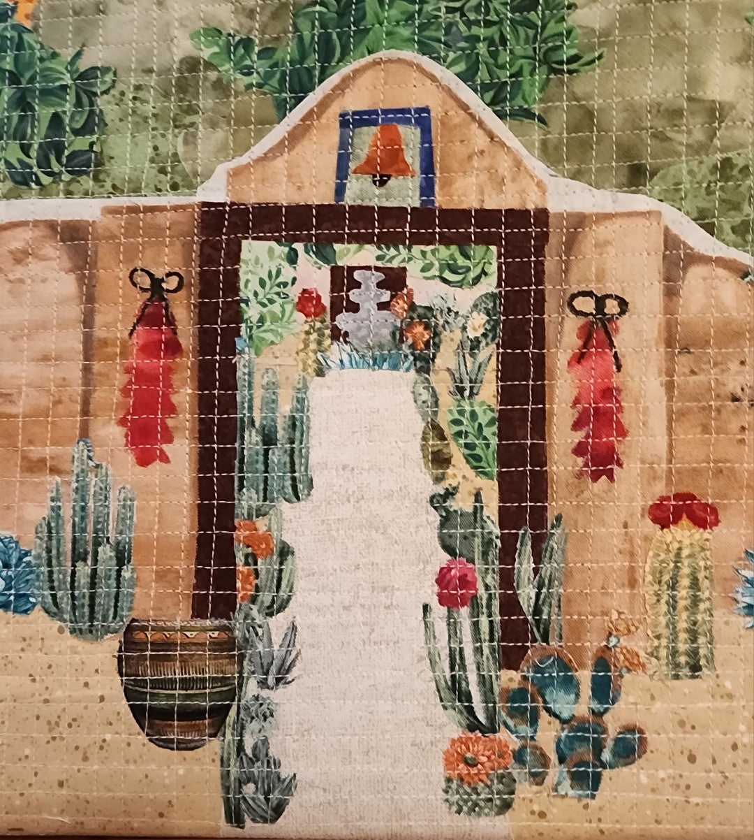 Quilted Collage-Hacienda Del Sol
