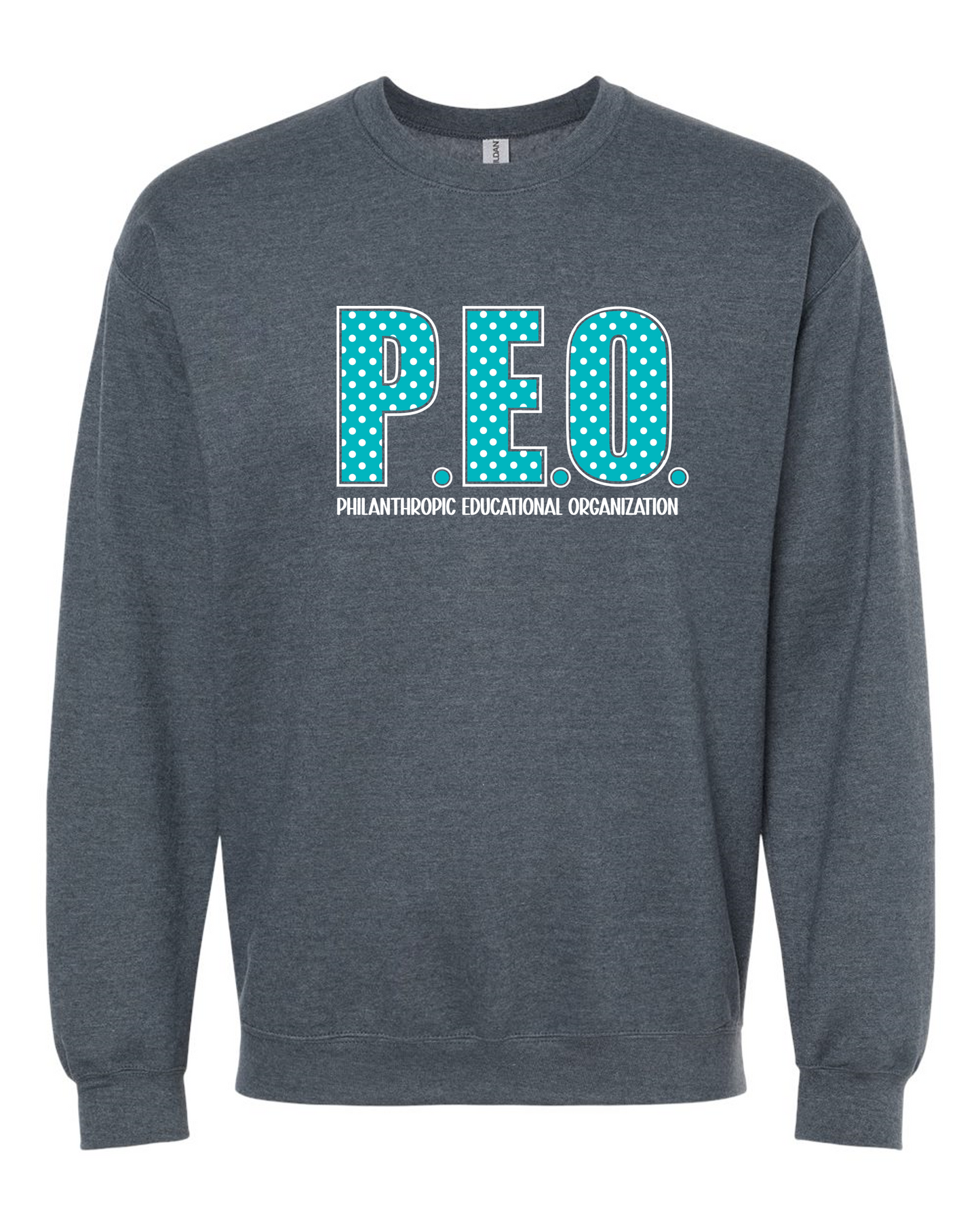 P.E.O. Polka Dot-Sweatshirt