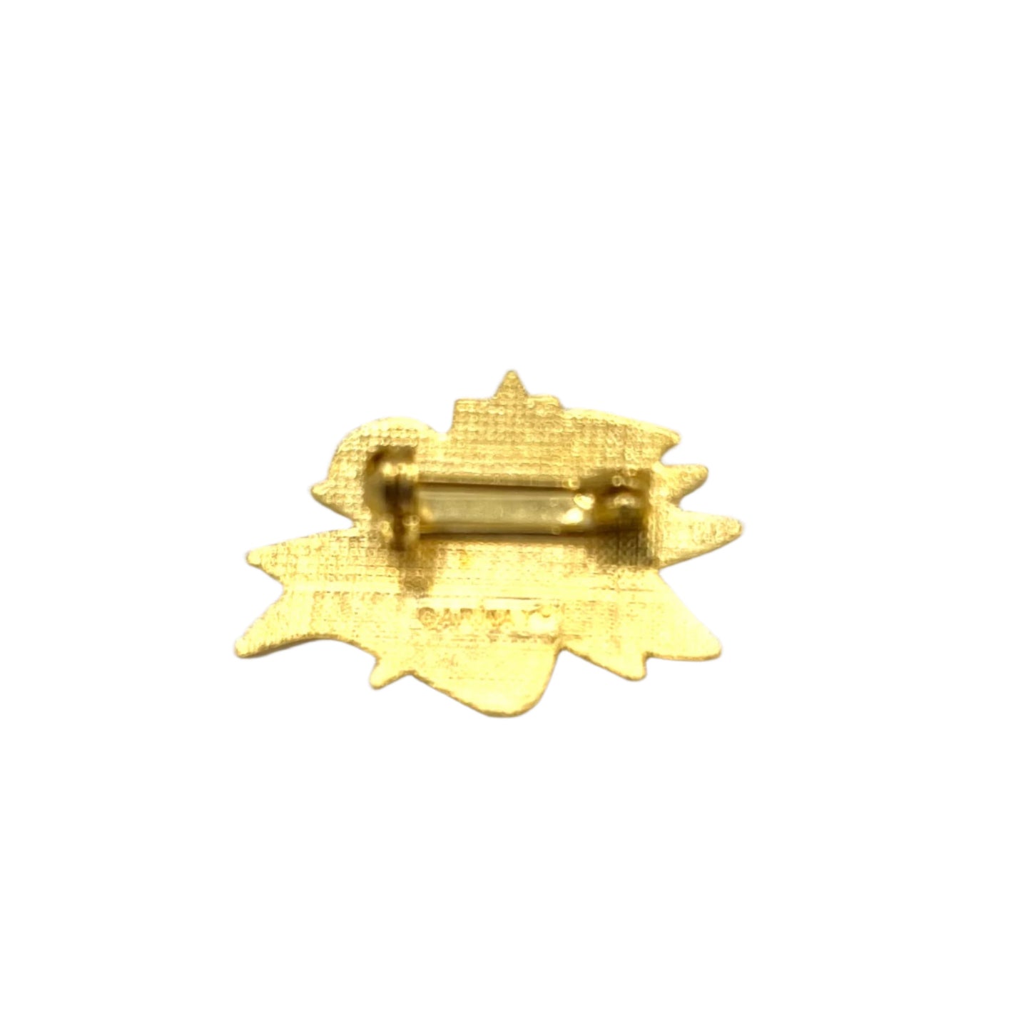P.E.O. Yellow and White Enamel Pin