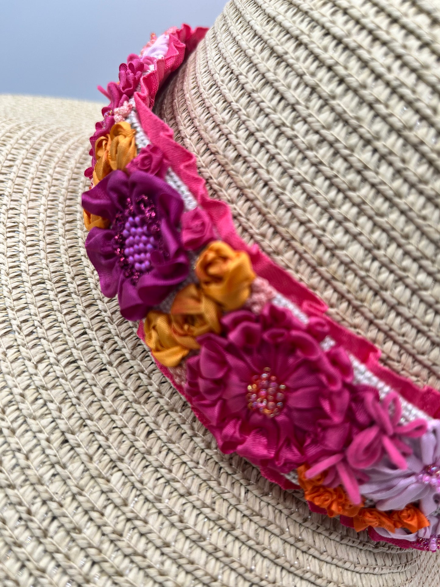 Beautiful Hand Beaded Hat Bands