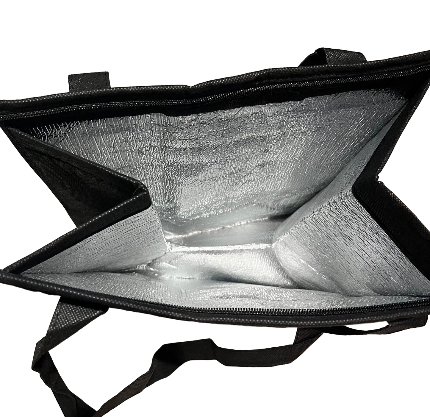 Black Insulated Tote Bag