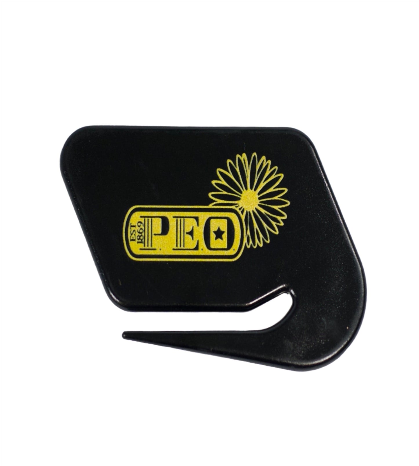 Plastic Letter Opener-Black