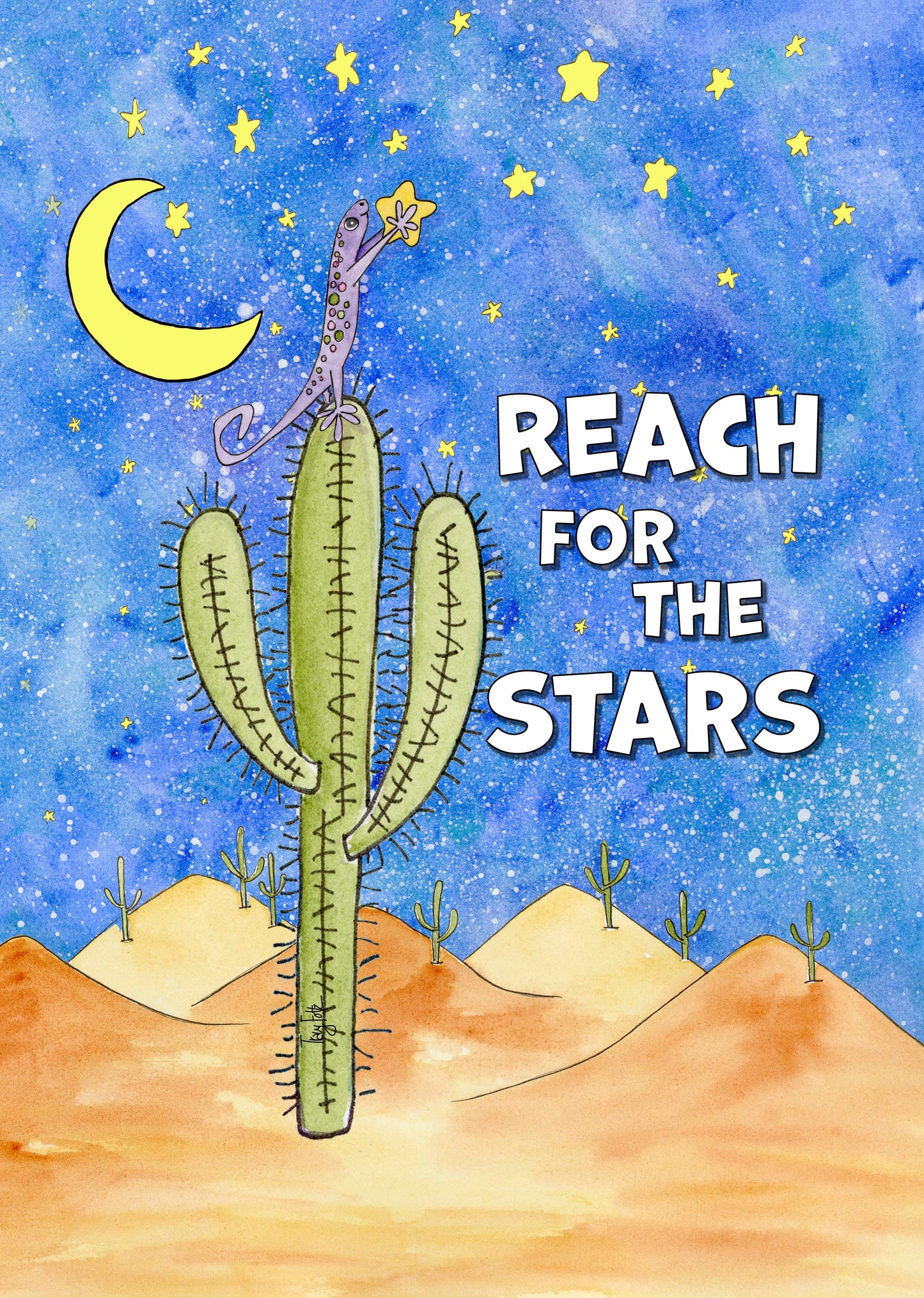 Zinnia Sky-Reaching for the Stars