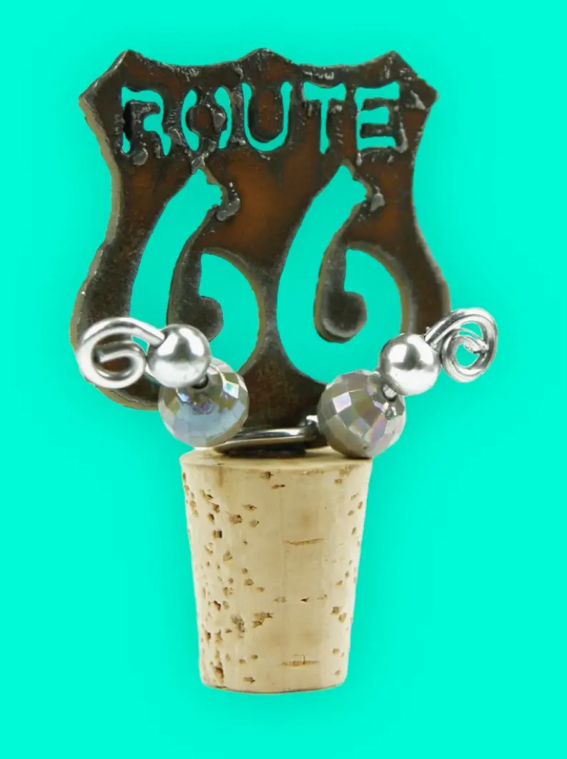 Route 66 Wine Topper