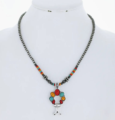 Southwest Squash Blossom Necklace