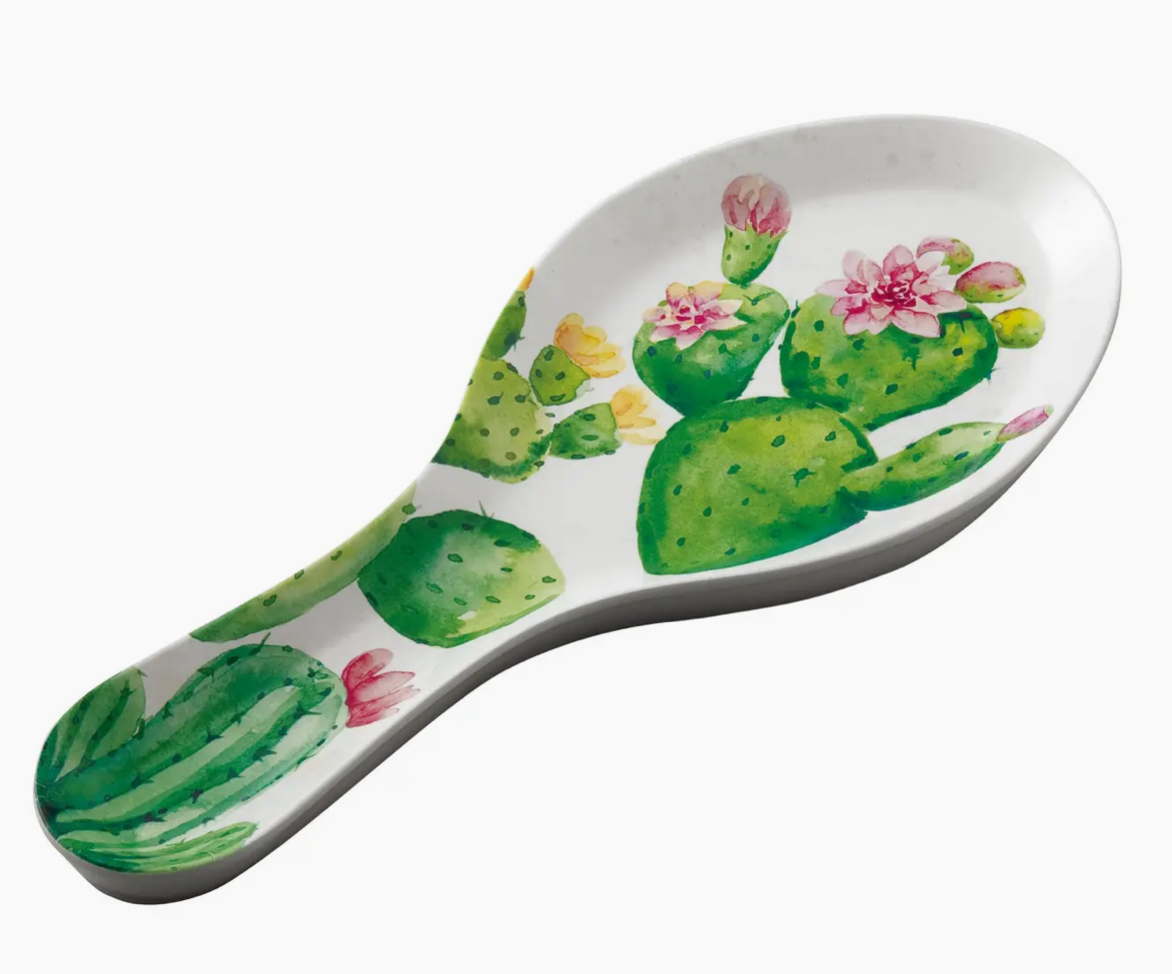 Cactus Melamine Spoon Rest
