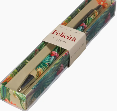 Felicita Green Cactus Ball Point Pen