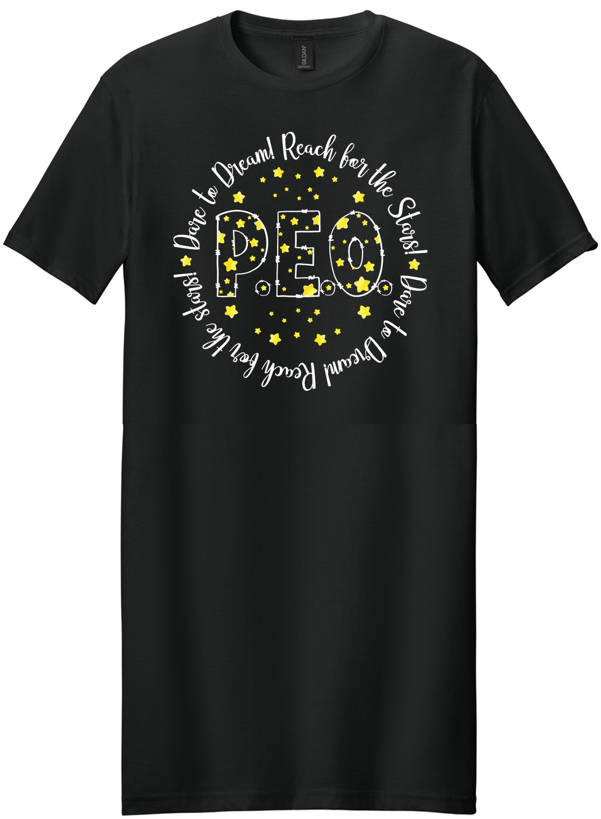 Dare To Dream...Reach for the Stars! Sleep Shirt CrewNeck