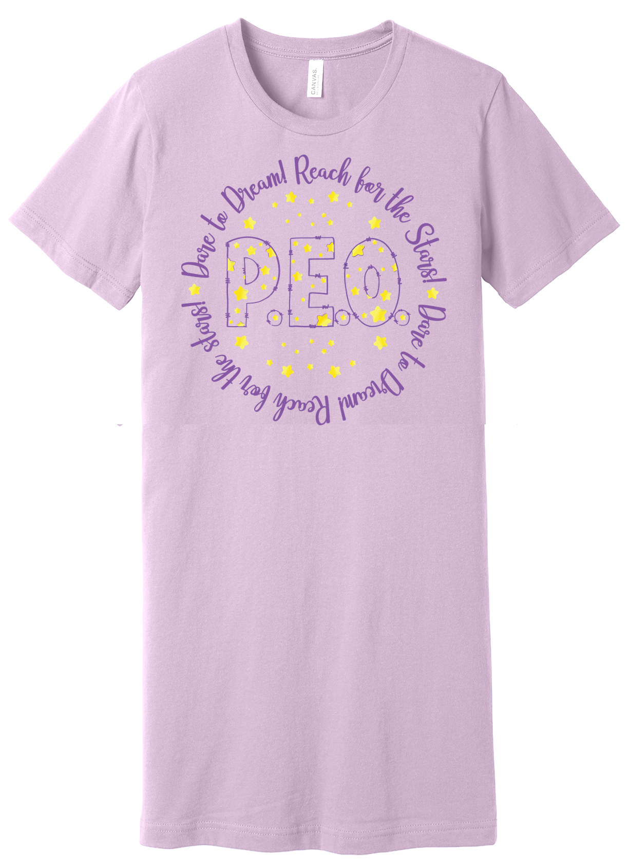 Dare To Dream...Reach for the Stars! Sleep Shirt CrewNeck