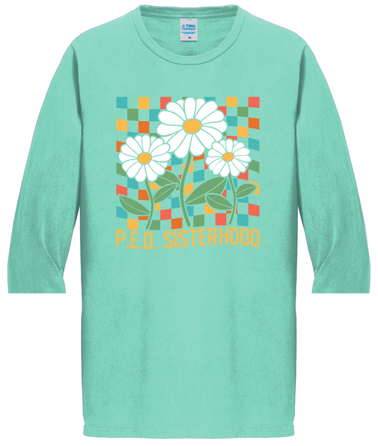 P.E.O. Checkerboard -Crew Neck Unisex Fit