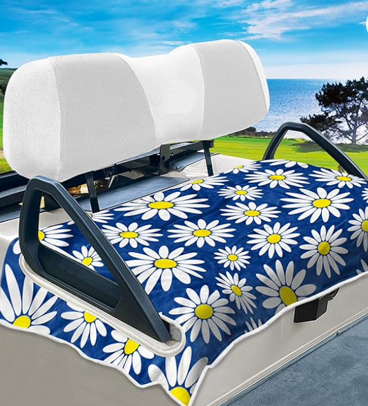 Daisy Golf Cart Seat Cover