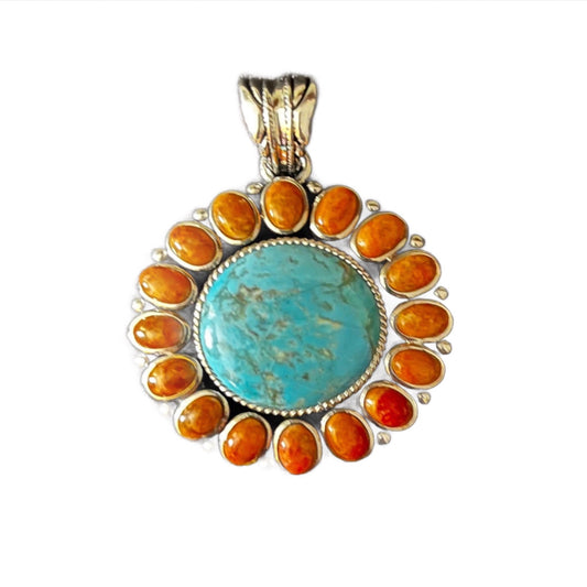 Gorgeous Southwest "Sun" Pendant