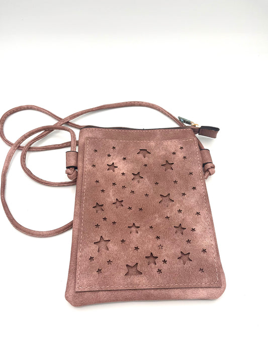 Pink Design Crossbody Bag