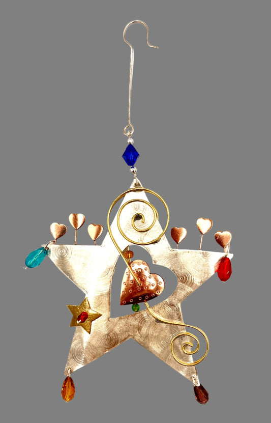 Rising Up Star Ornament