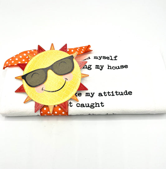 Tea Towel "I Just Fired Myself"