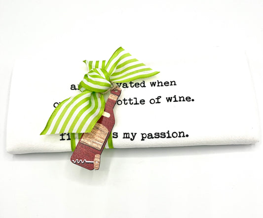 Tea Towel "Fitness is my Passion"