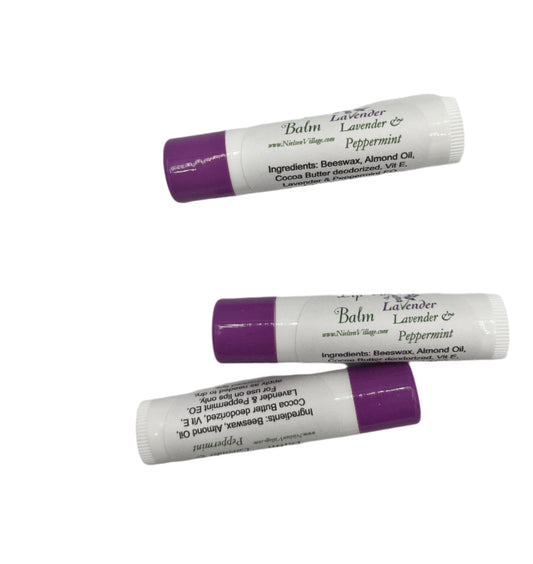 Lavender &  Peppermint Lip Balm