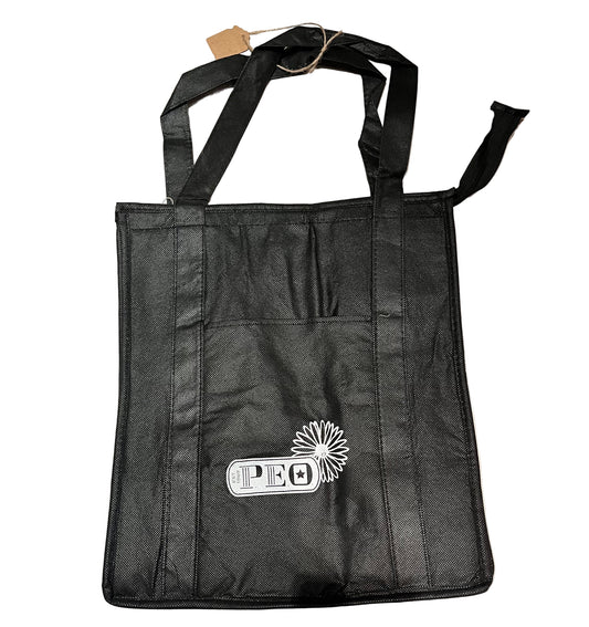 Black Insulated Tote Bag