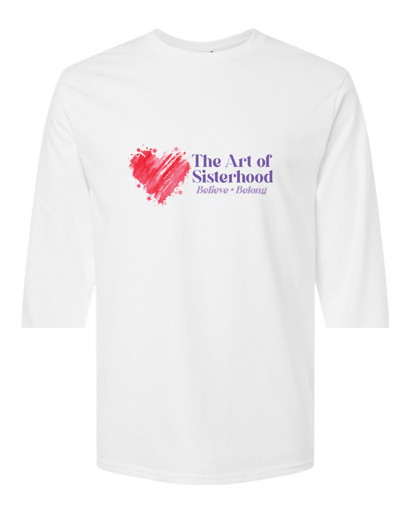 The Art of Sisterhood -CrewNeck T-Shirt Unisex Fit