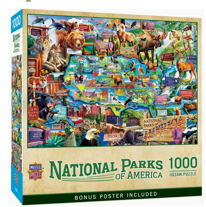 National Parks of America Puzzle