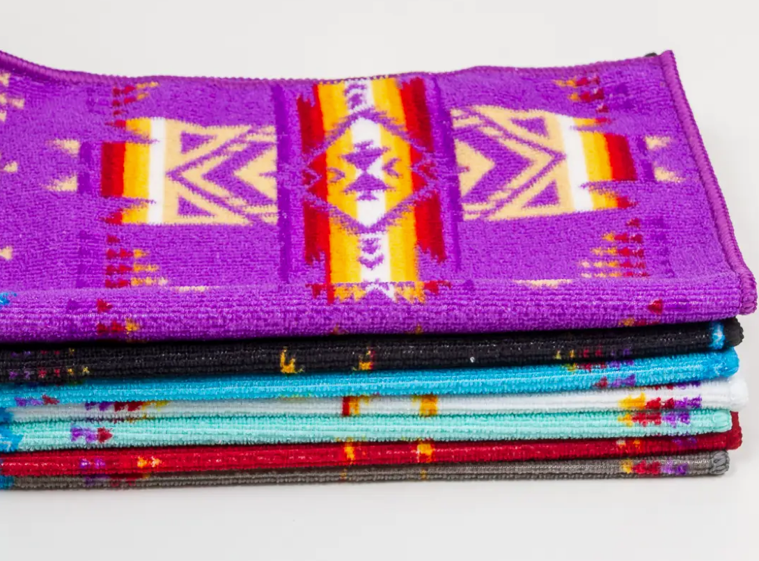 Southwest Design Face Towel