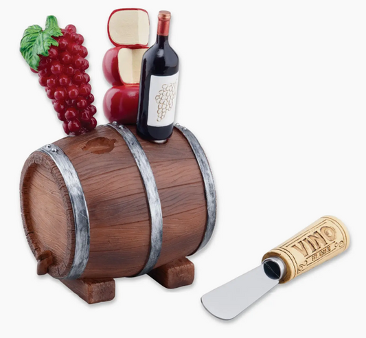 4 Piece Vino Cheese Spreader