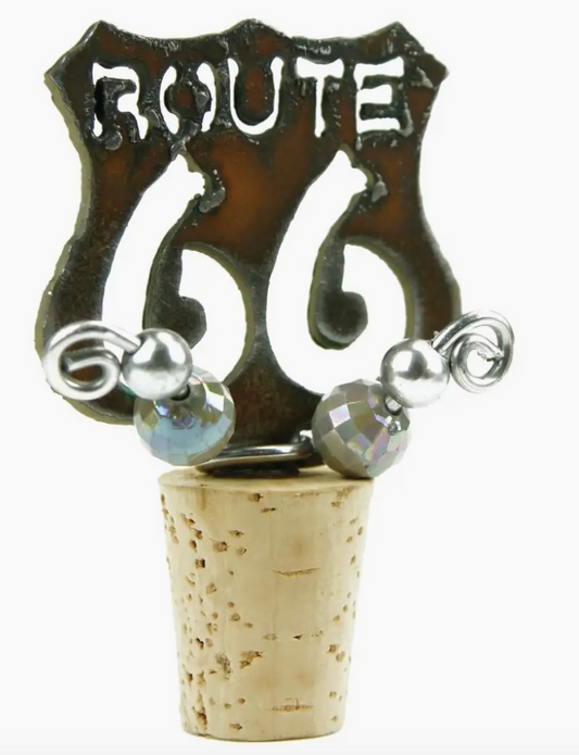 Route 66 Wine Topper