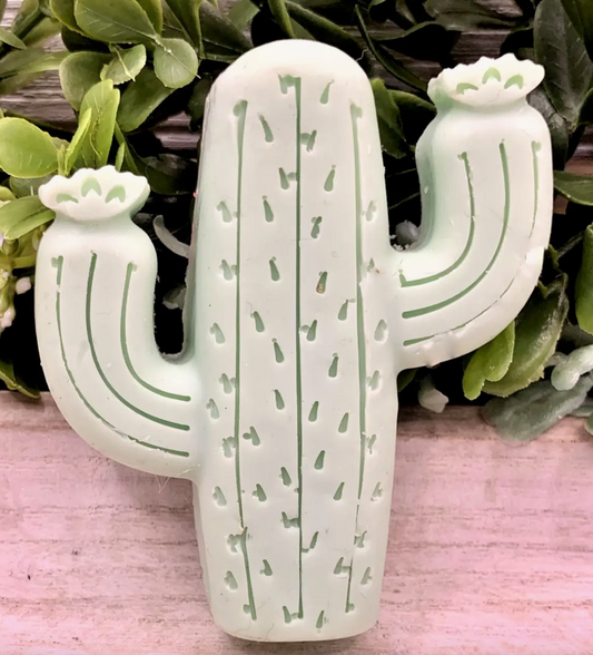 Saguaro Cactus Bar Soap-White