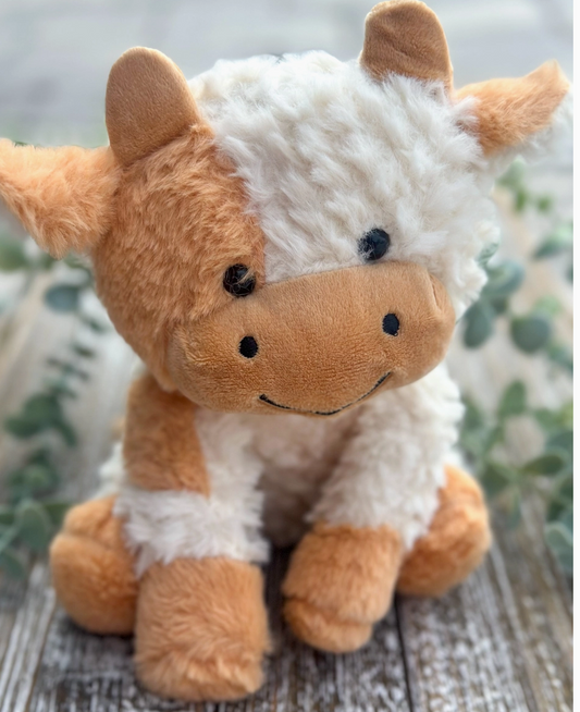 Daisy Cow Brown Stuffed Animal
