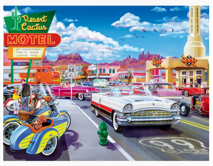 Cruisin' Route66 Puzzle