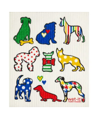 Dog Lover Wet-it Cloth