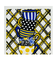 Tea Cups Wet-it Cloth