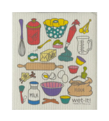 Baking Time Confetti Wet-it Cloth