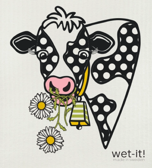 Happy Holstein-Wet-It Cloth