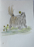Hand Painted Cards by Lois Vanskike, P.E.O.