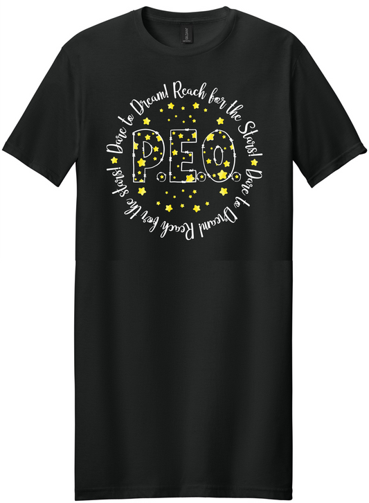 Dare To Dream...Reach for the Stars! Sleep Shirt CrewNeck